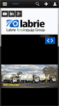 Mobile Screenshot of groupelabrie.com